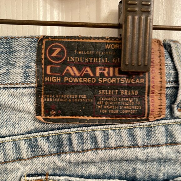 Z Cavaricci Embellished Vintage Cotton Denim Skirt Girl's size 7/8 - Picture 4 of 4